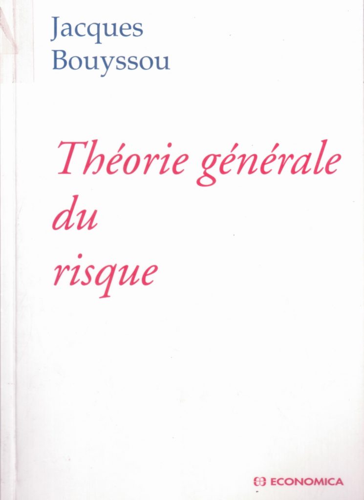 Théorie générale du risque